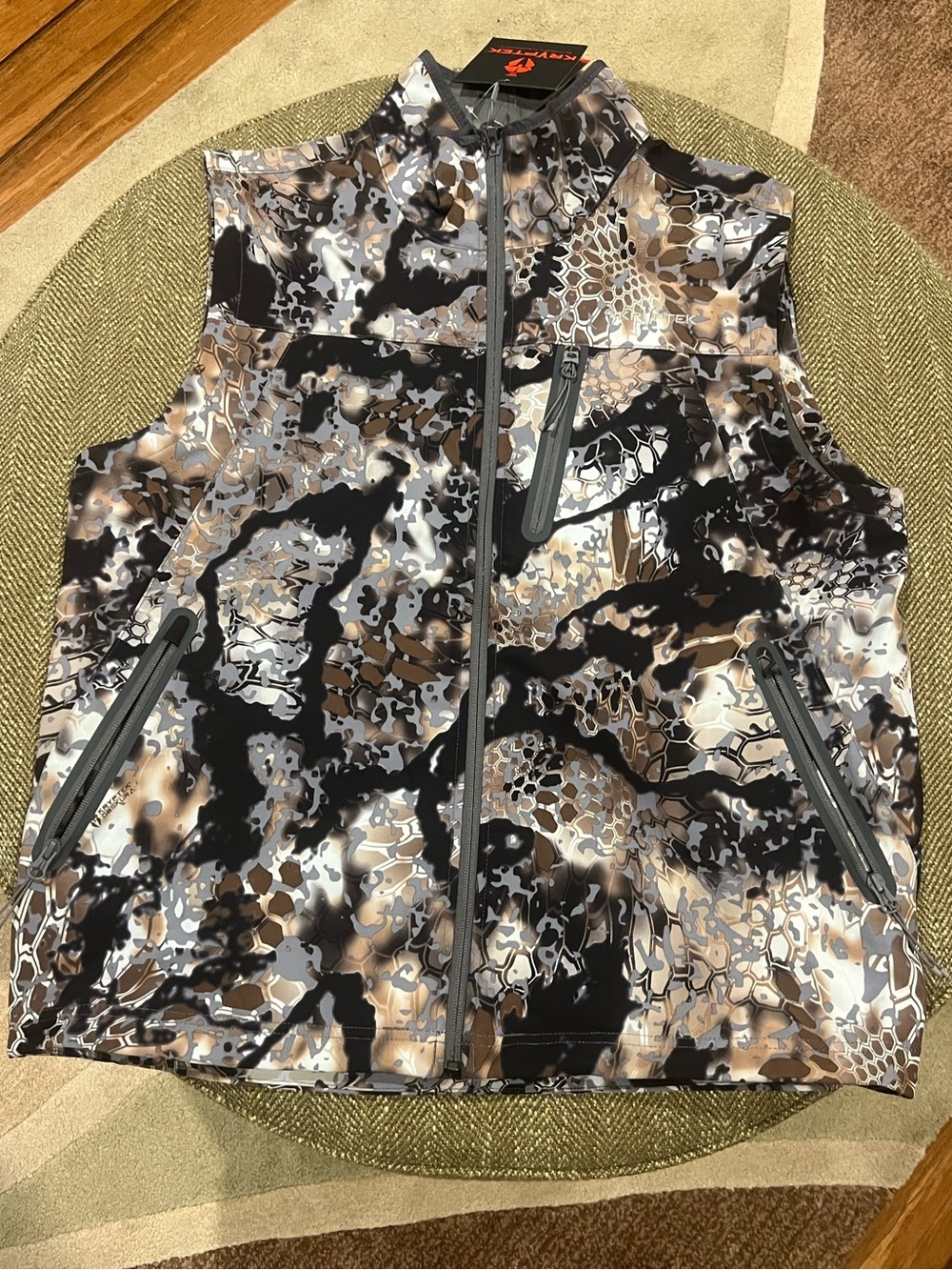 Kryptek XL Dalibor Vest - Obskura Skyfall - new with tags